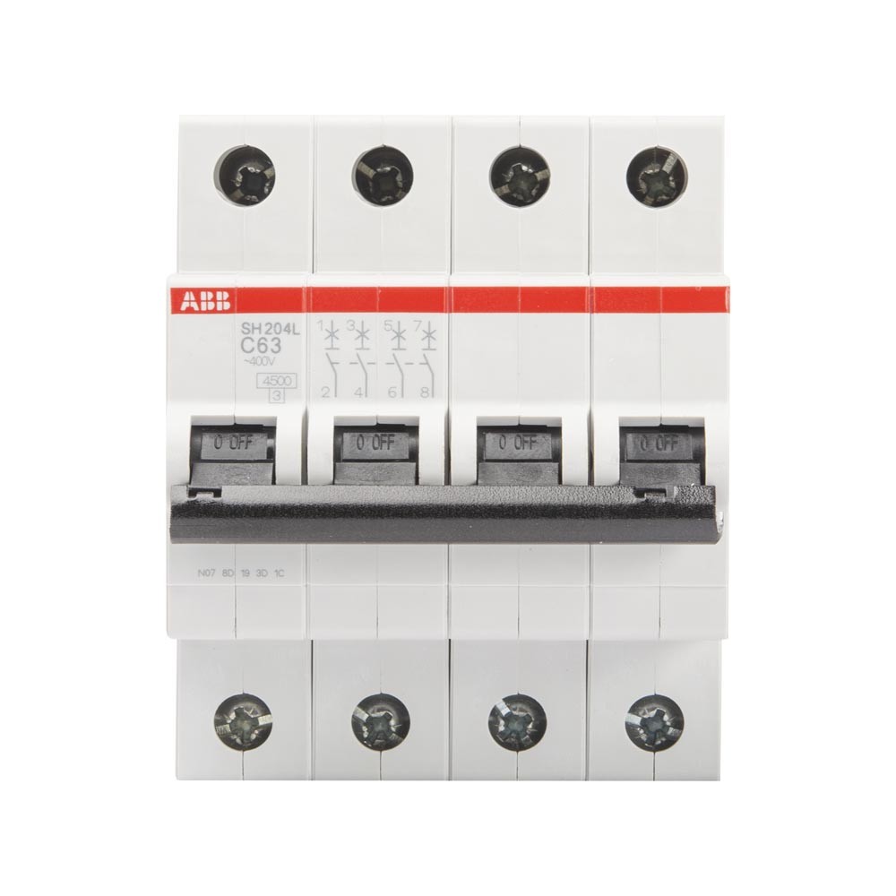 Intrerupator Automat 63A 4P C 4.5KA